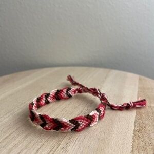 10/$25 Chocolate Strawberries Woven Bracelet
